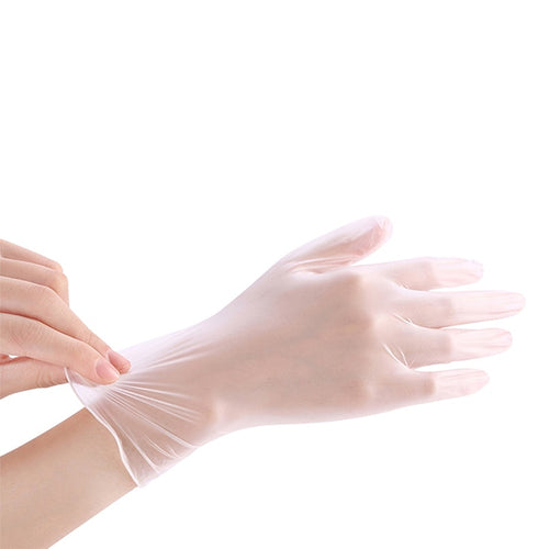 20Pcs/set white Disposable Latex Gloves