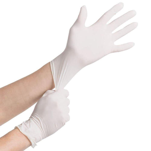 100pcs/lot Disposable Latex Medical anti-virus Gloves
