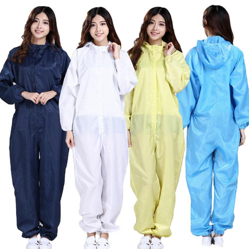Unisex Sanitary Protection Jumpsuit Hazmat Suit Protective Coveralls