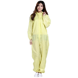 Unisex Sanitary Protection Jumpsuit Hazmat Suit Protective Coveralls