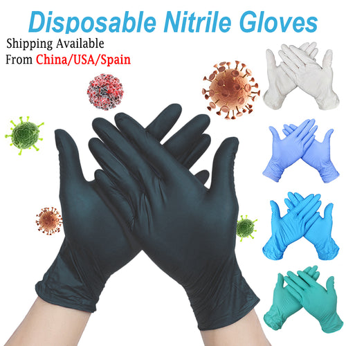 50pcs 5 Colors Disposable Anti-virus Gloves