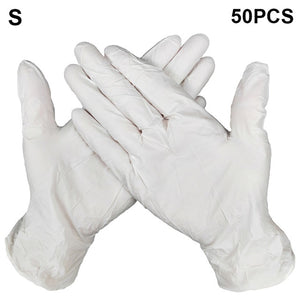 50pcs 5 Colors Disposable Anti-virus Gloves