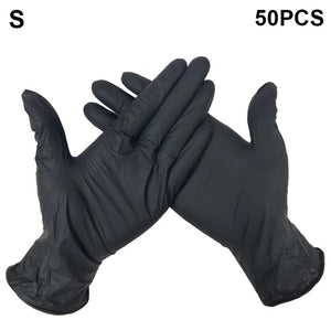 50pcs 5 Colors Disposable Anti-virus Gloves