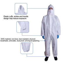 Load image into Gallery viewer, Breathable Disposable Coveralls Isolation Suit Safety