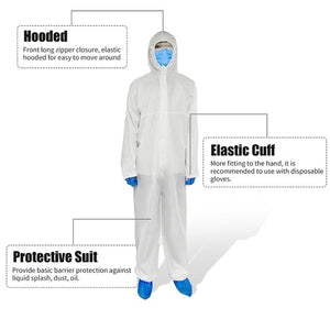 Breathable Disposable Coveralls Isolation Suit Safety
