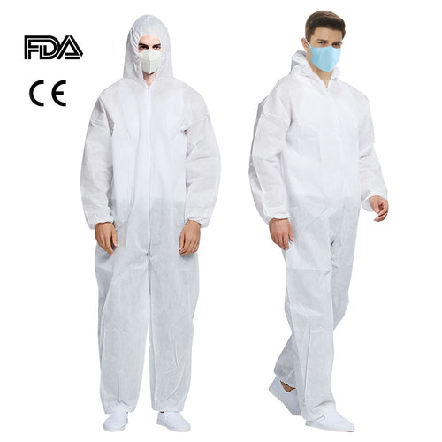 Breathable Disposable Coveralls Isolation Suit Safety Protective Clothing