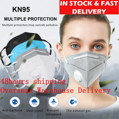 4Layer Face Mask 3Pcs KN95