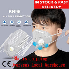 Load image into Gallery viewer, 4layers Face Mask 5PCS KN95 Anti Dust Bacterial Mask