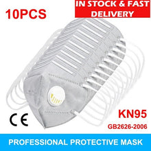 Load image into Gallery viewer, 4layers Face Mask 5PCS KN95 Anti Dust Bacterial Mask