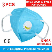 Load image into Gallery viewer, 4layers Face Mask 5PCS KN95 Anti Dust Bacterial Mask