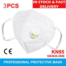 Load image into Gallery viewer, 4layers Face Mask 5PCS KN95 Anti Dust Bacterial Mask