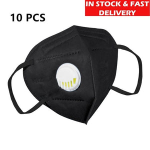 4layers Face Mask 5PCS KN95 Anti Dust Bacterial Mask