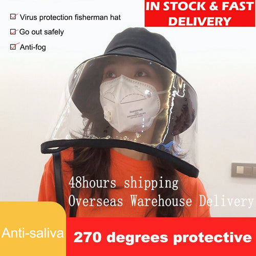 Protective Cap Anti-spitting Powder Wind Sand Mask