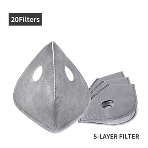Face Mask Filters for Motorcycle