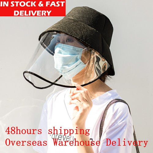 Anti-spitting Powder Wind Sand Mask  Protective Cap