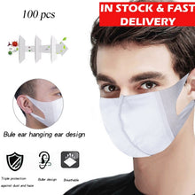 Load image into Gallery viewer, 100Pcs Profession Men Women Face Masks 3