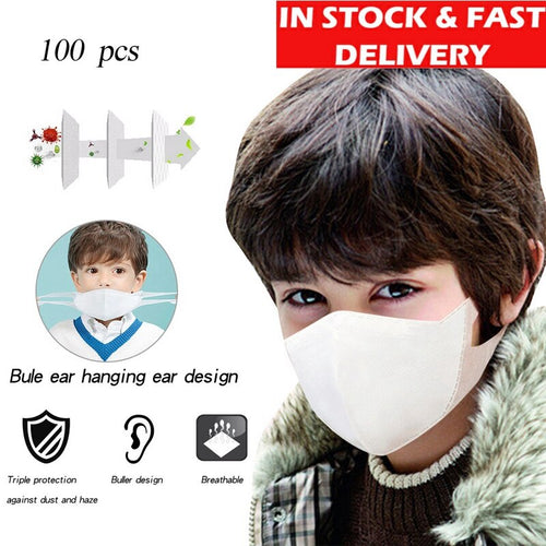 100Pcs/1Box Profession Children Boy Girl Kids Masks