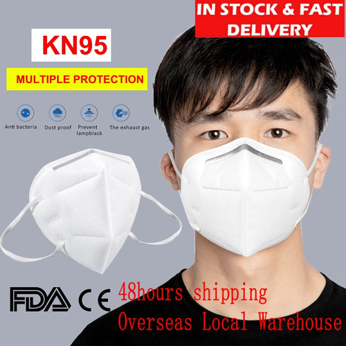 Face Mask 5PCS KN95 Mouth Mask