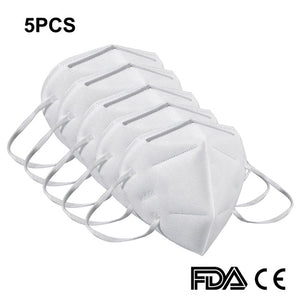 Face Mask 5PCS KN95 Mouth Mask