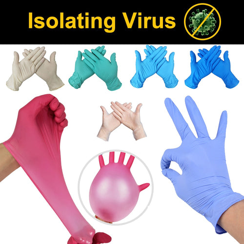 10/50/100 PCS  Disposable Anti-virus Gloves