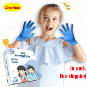 20Pc/box Household Disposable Latex Gloves