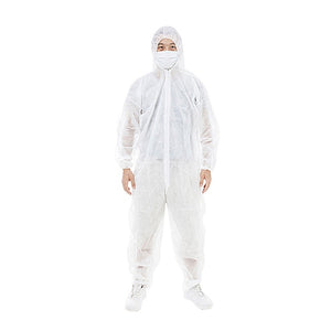 Waterproof Anti-splash Disposable Isolation Suit Protective Coveralls