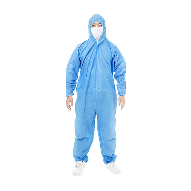 Waterproof Anti-splash Disposable Isolation Suit Protective Coveralls